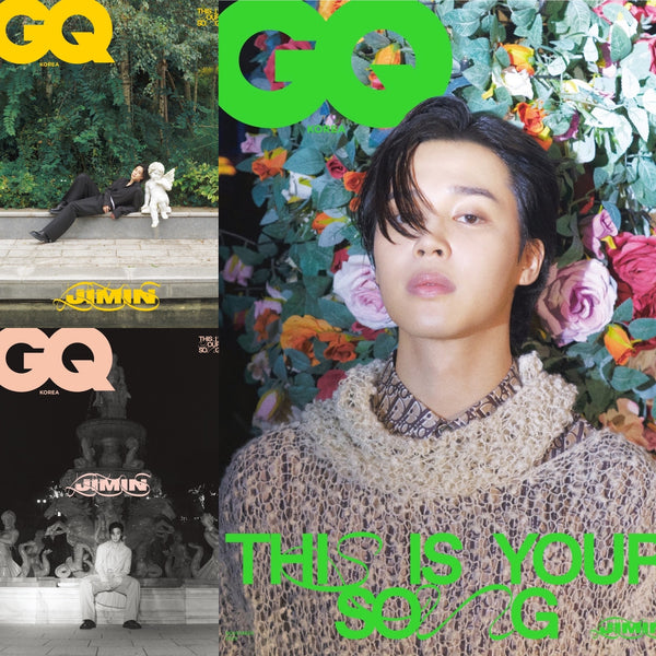BTS - JIMIN COVER GQ KOREA MAGAZINE 2023 NOVEMBER ISSUE ✅