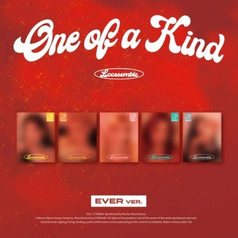 [PHOTOCARD 23/04] LOOSSEMBLE - ONE OF A KIND (EVER MUSIC ALBUM VER.) + PHOTOCARD GIFT