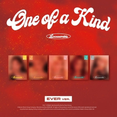 [PREORDER] LOOSSEMBLE - ONE OF A KIND (EVER MUSIC ALBUM VER.)