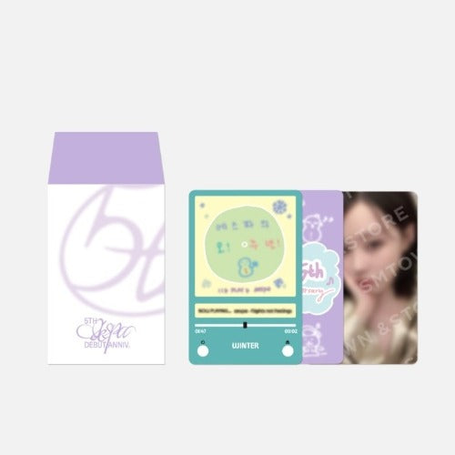 [PREORDER] AESPA - 5th Anniversary Lucky Card Set