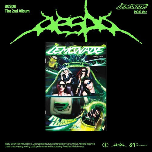 AESPA - Lemonade (P.O.S Ver.) ✅