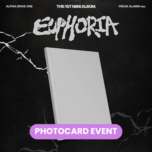 [PREORDER] ALPHA DRIVE ONE - Euphoria (Freak Alarm Ver.) + PHOTOCARD