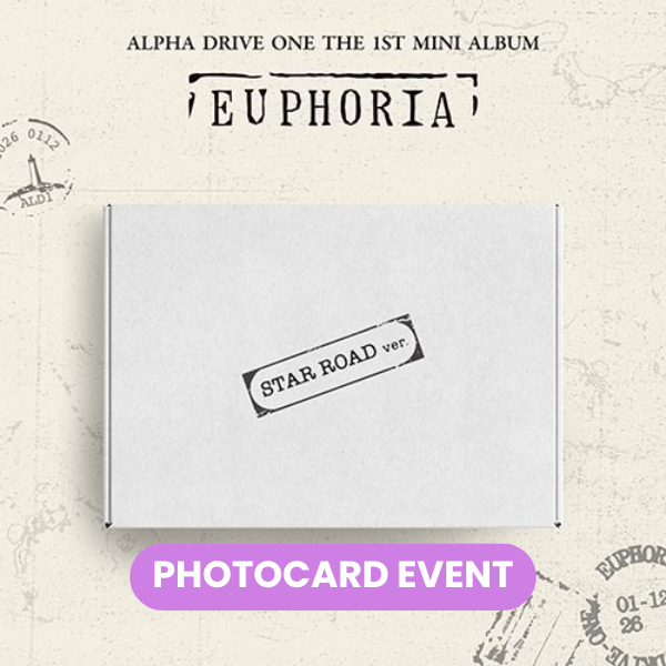 [PREORDER] ALPHA DRIVE ONE - Euphoria (Star Road Ver.) + PHOTOCARD