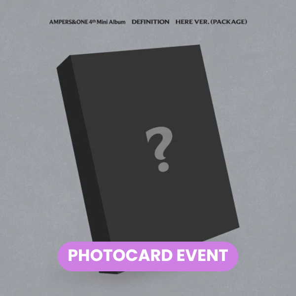 [PREORDER] AMPERS&ONE - Definition (Here Ver.) + PHOTOCARD