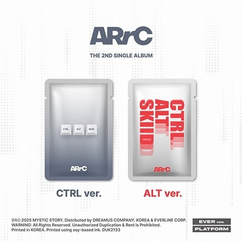 [PREORDER] ARRC - Ctrl+Alt+Skiid (Ctrl & Alt Ver.)
