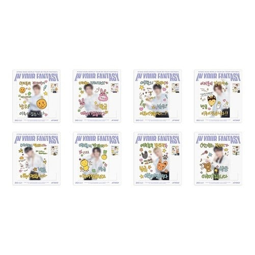 ATEEZ - 2025 World Tour (In Your Fantasy) Sliding Puzzle ✅