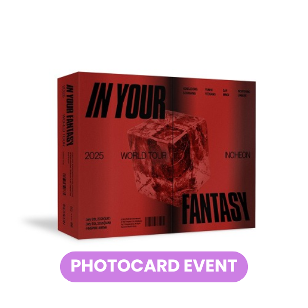 [PREORDER] ATEEZ - 2025 World Tour : In Your Fantasy (DVD) + PHOTOCARD