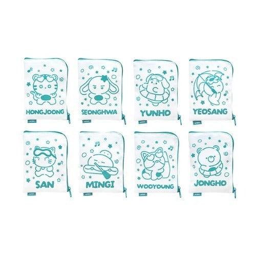[PREORDER] ATEEZ - 8th Anniversary - Mini Pouch (RANDOM)