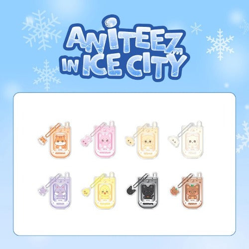 ATEEZ - ANITEEZ IN ICE CITY 2 PHONE KEYRING ✅