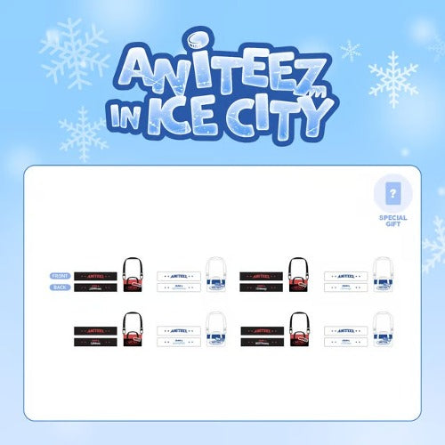 ATEEZ - ANITEEZ IN ICE CITY HOCKEY CLUB MASCOT SET (HAIRBAND + MINI SPORTS BAG) ✅