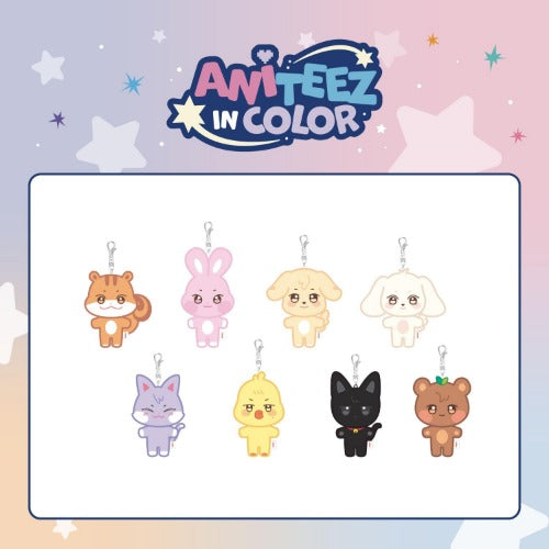 [PREORDER] ATEEZ - Aniteez In Color - Aniteez Plush Keyring