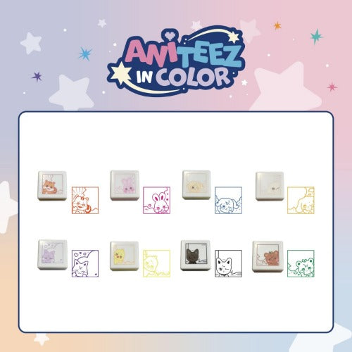 [PREORDER] ATEEZ - Aniteez In Color - Speech Bubble Stamp
