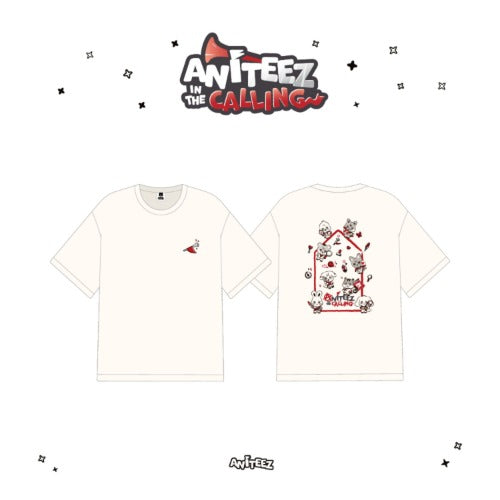 [PREORDER] ATEEZ - Aniteez In The Calling T-Shirt (Cream)