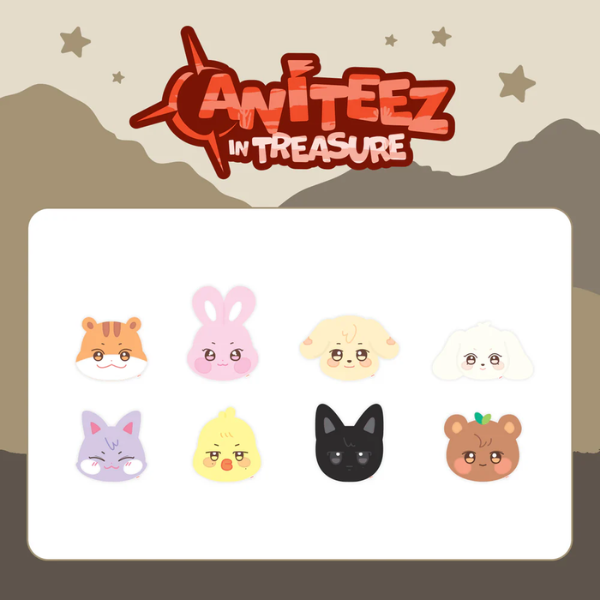 ATEEZ - Aniteez In Treasure Plush Cushion ✅