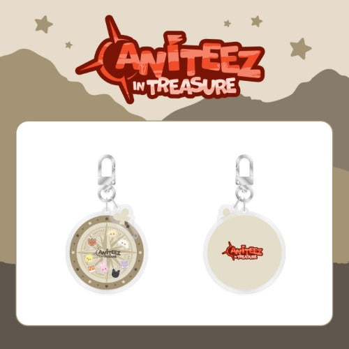 ATEEZ - Aniteez In Treasure Shaker Keyring ✅