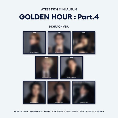 [PREORDER] ATEEZ - Golden Hour : Part.4 (Digipack Ver.)
