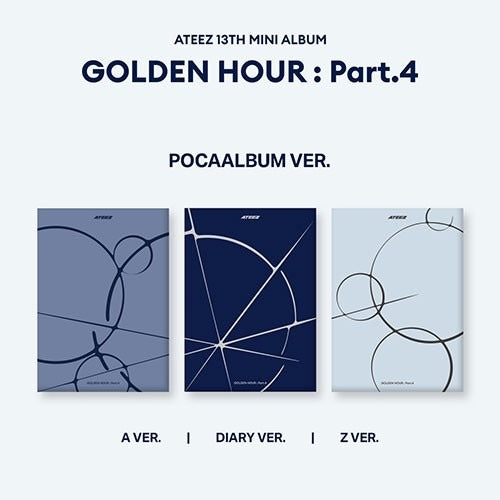 [PREORDER] ATEEZ - Golden Hour : Part.4 (Poca Album Ver.)