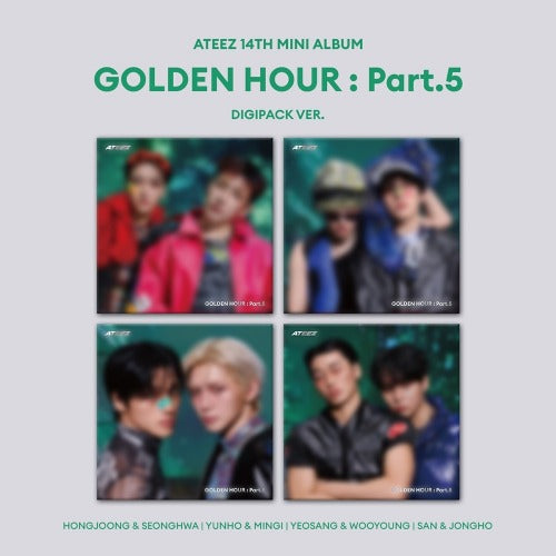 [PREORDER] ATEEZ - Golden Hour : Part.5 (Digipack Unit Ver.)