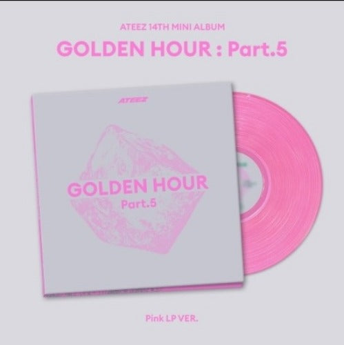 [PREORDER] ATEEZ - Golden Hour : Part.5 (Pink LP Ver.)