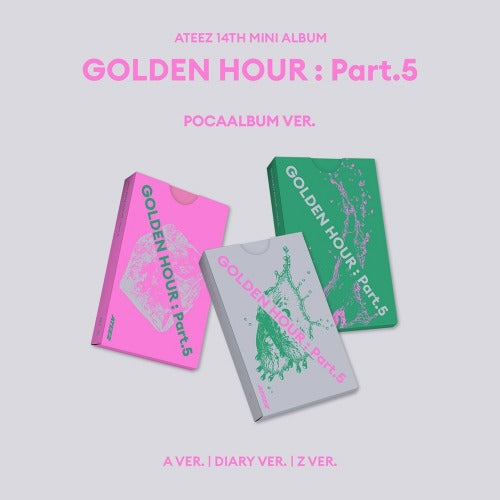 [PREORDER] ATEEZ - Golden Hour : Part.5 (Poca Album)
