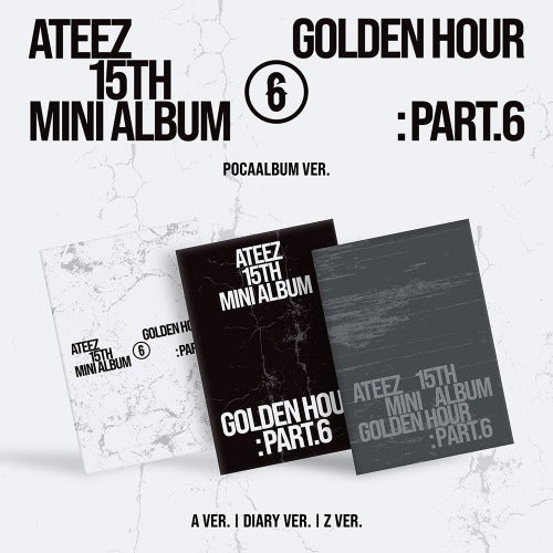 [PREORDER] ATEEZ - Golden Hour : Part.6 (Poca Album)