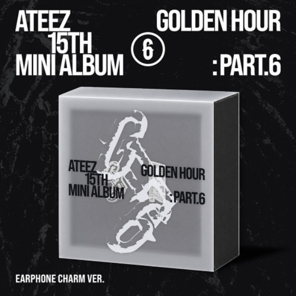 [PREORDER] ATEEZ - Golden Hour : Part.6 (Earphone Charm Ver.)