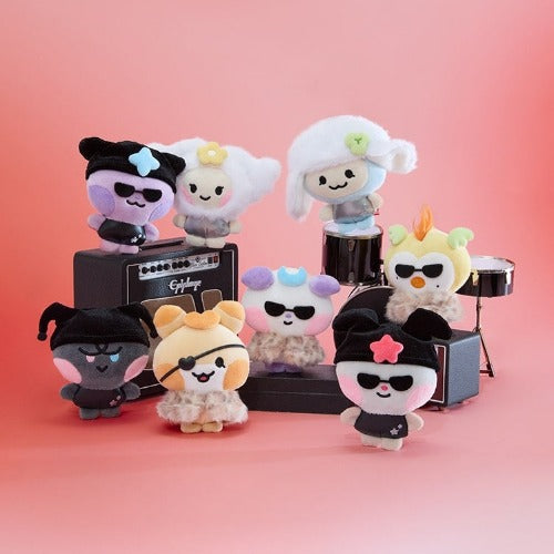 [PREORDER] ATEEZ - Mighteez Rock The Stage - Pop Star Plush Keyring