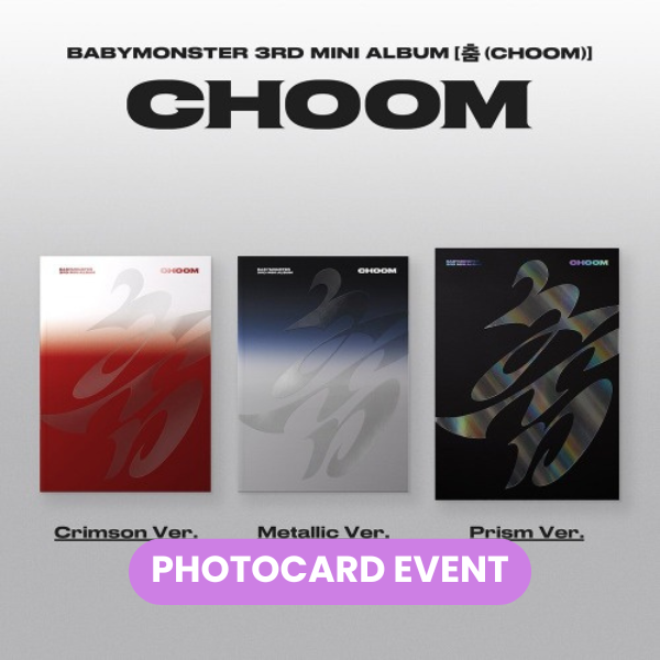 [PREORDER] BABYMONSTER - Choom + PHOTOCARD