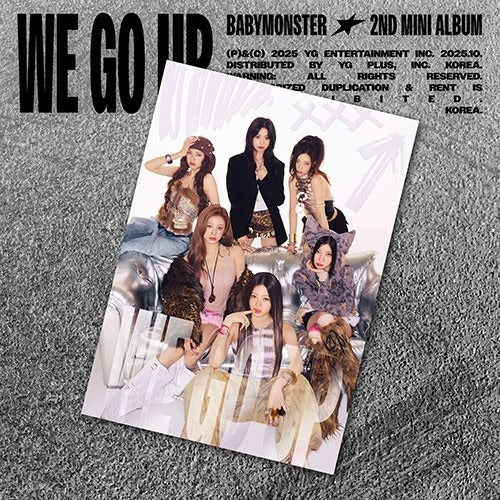 BABYMONSTER - We Go Up (Postcard Ver.) ✅