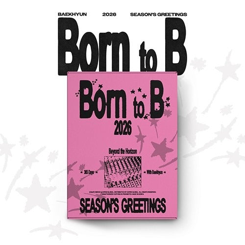 [PREORDER] BAEKHYUN - 2026 Season's Greetings (Born To B)