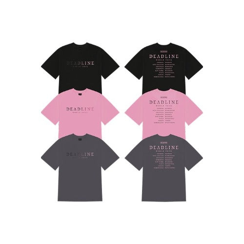 [PREORDER] BLACKPINK - DEADLINETOUR Heat Reactive T-Shirt
