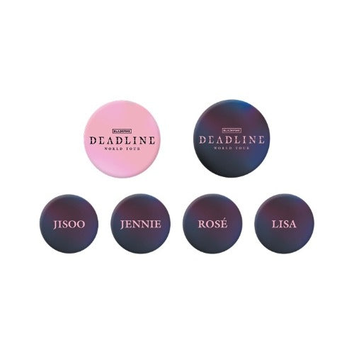 [PREORDER] BLACKPINK - DEADLINETOUR Pin Button Set