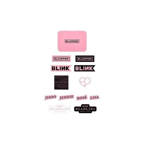 [PREORDER] BLACKPINK - DEADLINETOUR Tin Case + Sticker Set