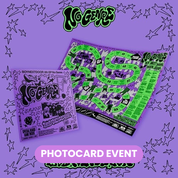 BOYNEXTDOOR - No Genre (Board Game Ver.) + PHOTOCARD ✅