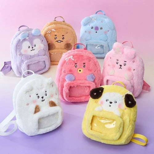 BT21 - Baby Clear Pocket Plush Bag Ribboned U ✅
