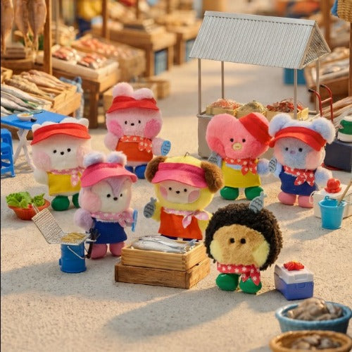 BT21 - Jagalchi Market Plush Keyring Busan ✅