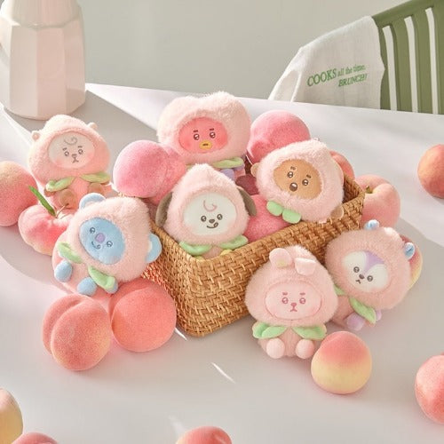 BT21 - Peach Holic Plush Keyring ✅