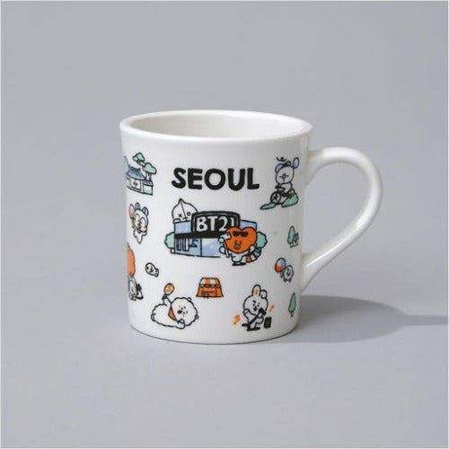 BT21 - Seoul Edition - Mug Cup 340ml ✅