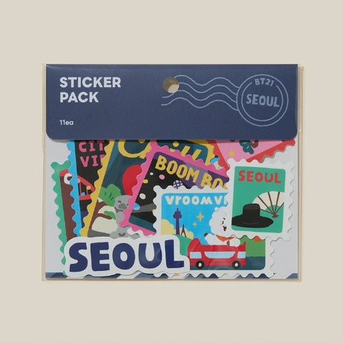 BT21 - Seoul Edition Sticker Pack ✅
