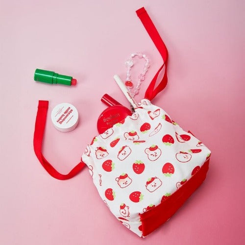 BT21 - Strawberry Party String Pouch ✅