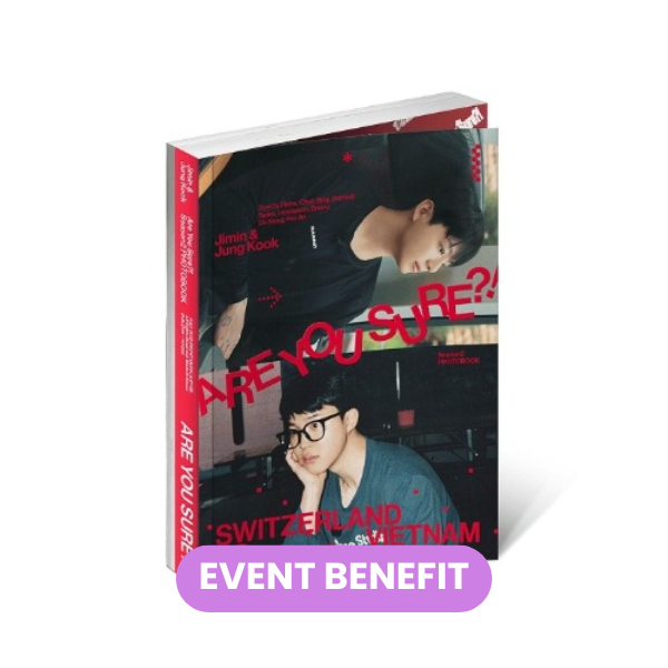 [PREORDER] BTS - JIMIN X JUNG KOOK Are You Sure? Seasons 2 Photobook + BENEFIT