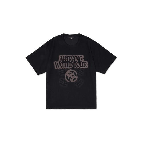 [PREORDER] BTS - World Tour Arirang - S/S Tour T-Shirt (Black)