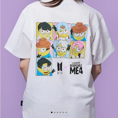BTS - BTS X DM4 T-SHIRT WHITE ✅