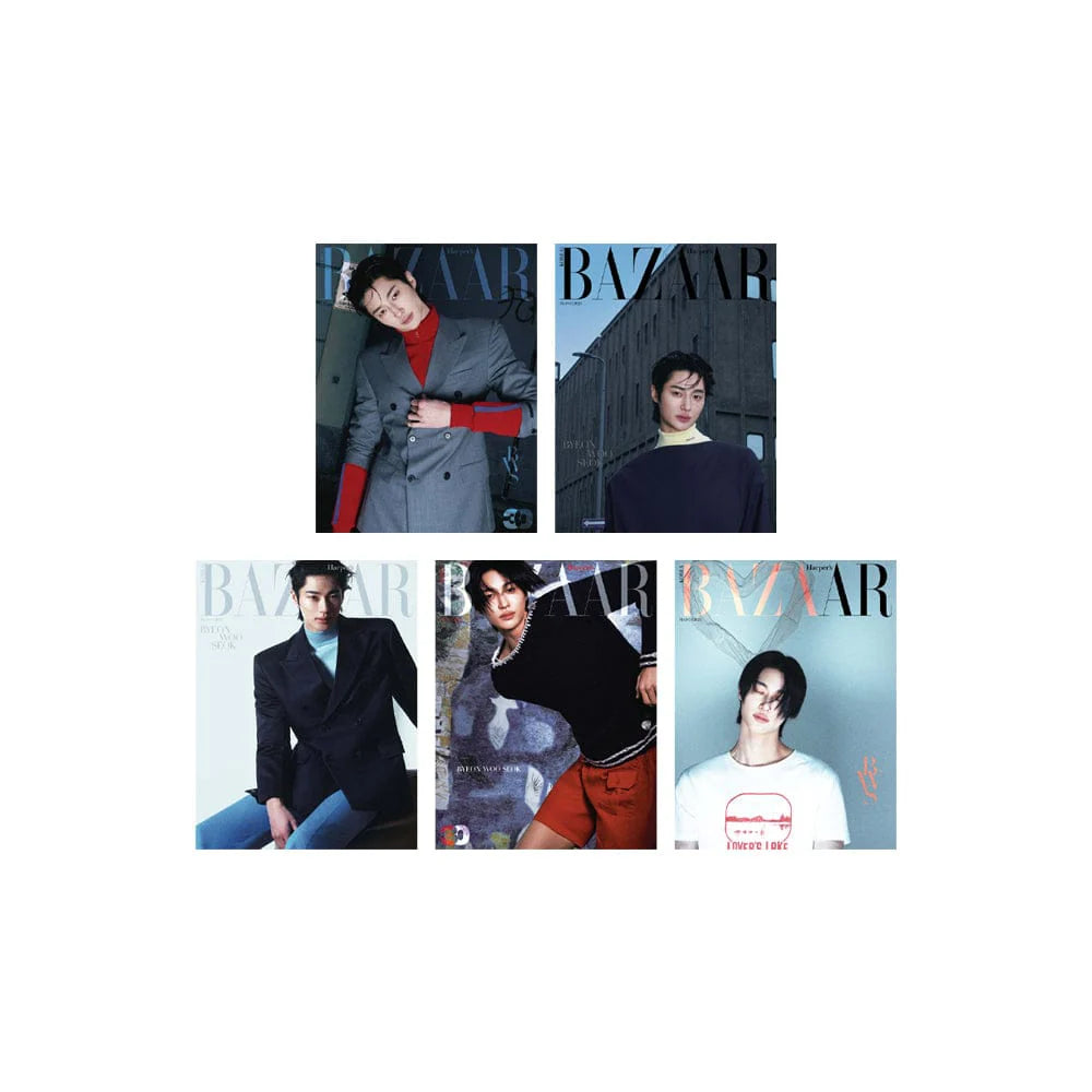 [PREORDER] BYEON WOO SEOK - Harper's Bazaar Cover Mar. 2026
