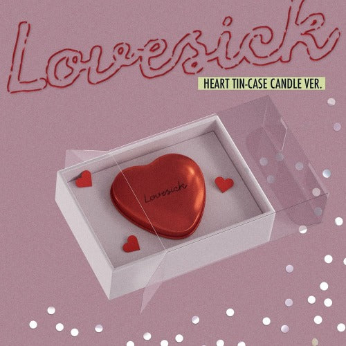 [PREORDER] CHAERYEONG - Lovesick (Heart Tin-Case Candle Ver.)
