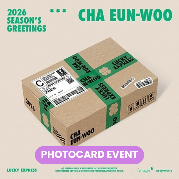 [PREORDER] CHA EUN-WOO - 2026 Season's Greetings (Lucky Express) + PHOTOCARD