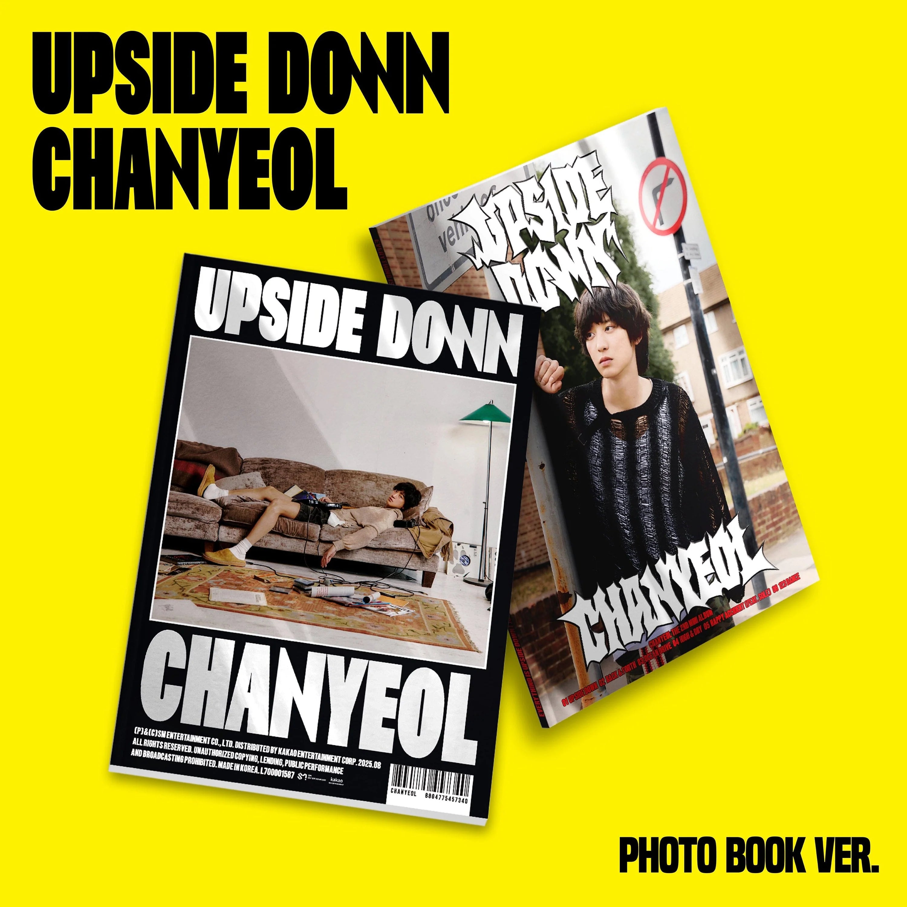 CHANYEOL - Upside Down (Photobook Ver.) ✅