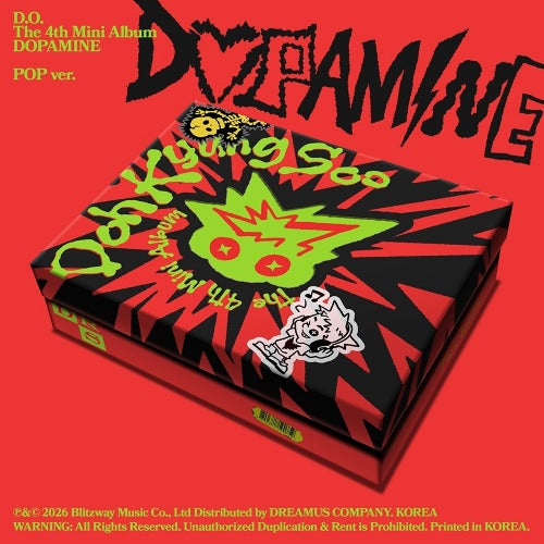 [PREORDER] D.O. (DOH KYUNG SOO) - Dopamine (Pop Ver.)