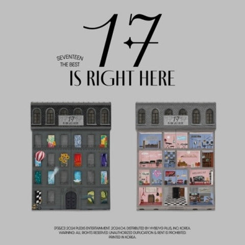 [LUCKY DRAW] SEVENTEEN - BEST ALBUM 17 IS RIGHT HERE + LUCKY DRAW PHOTOCARD