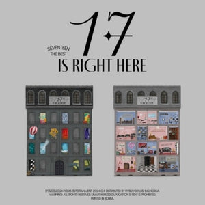 [SHOP BENEFIT 06/05] SEVENTEEN - BEST ALBUM 17 IS RIGHT HERE + BENEFIT GIFT ✅